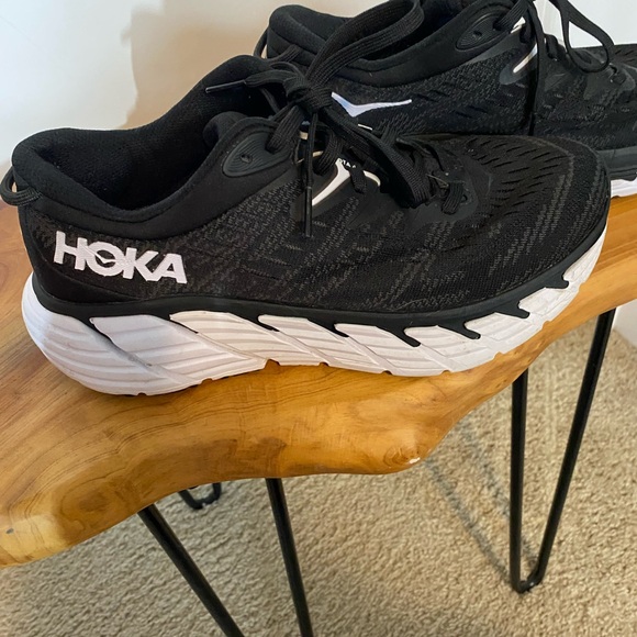 Hoka Women's Sneakers - Black and White - Picture 6 of 7